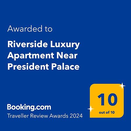 בוקרשט Riverside Luxury Apartment Near President Palace מראה חיצוני תמונה